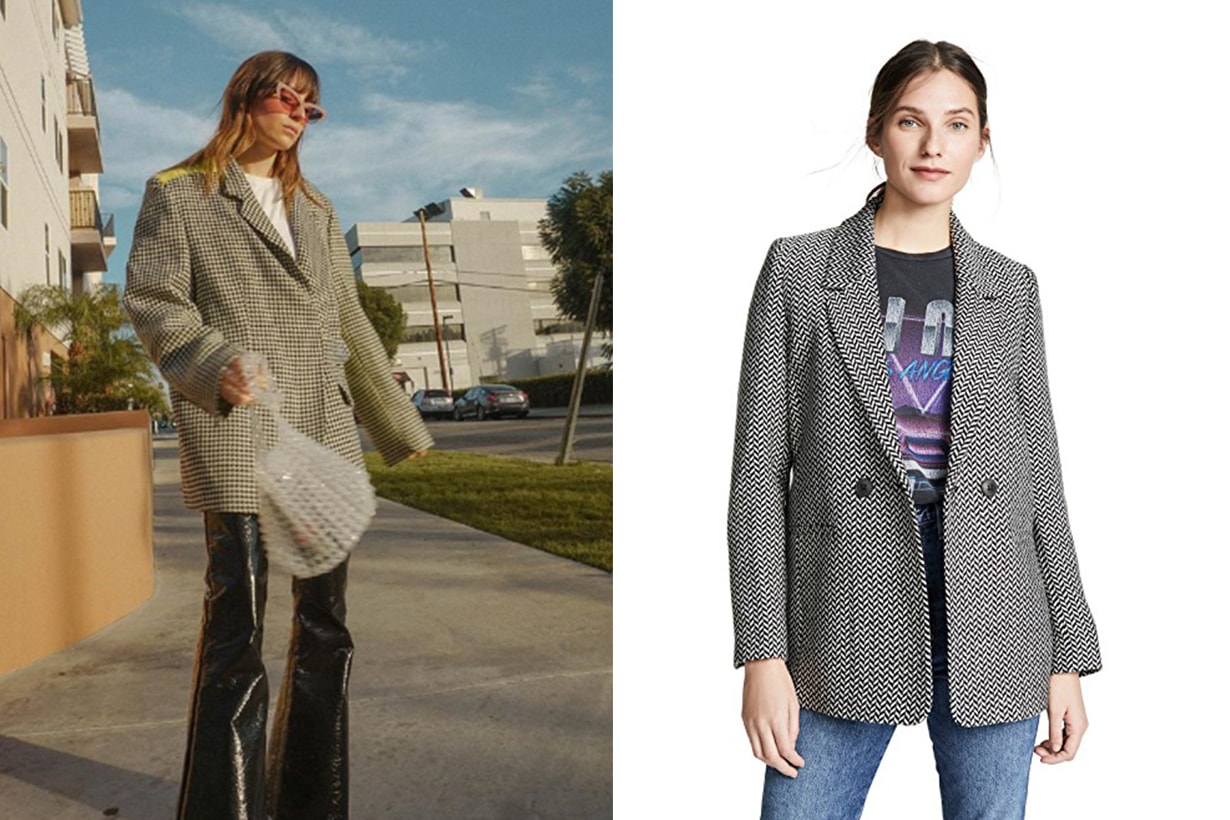 ANINE BING Fishbone Blazer