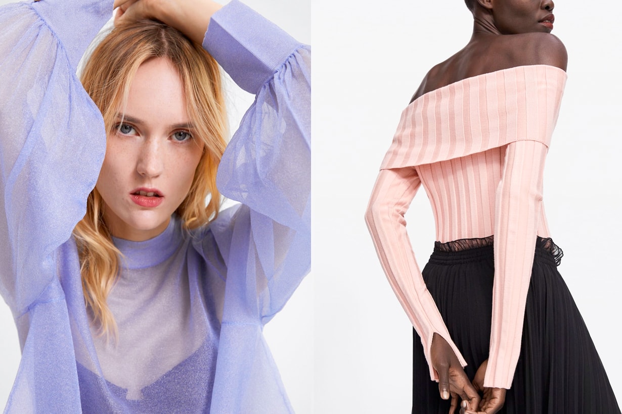 zara 2019 spring trends new in color natural neon pastel