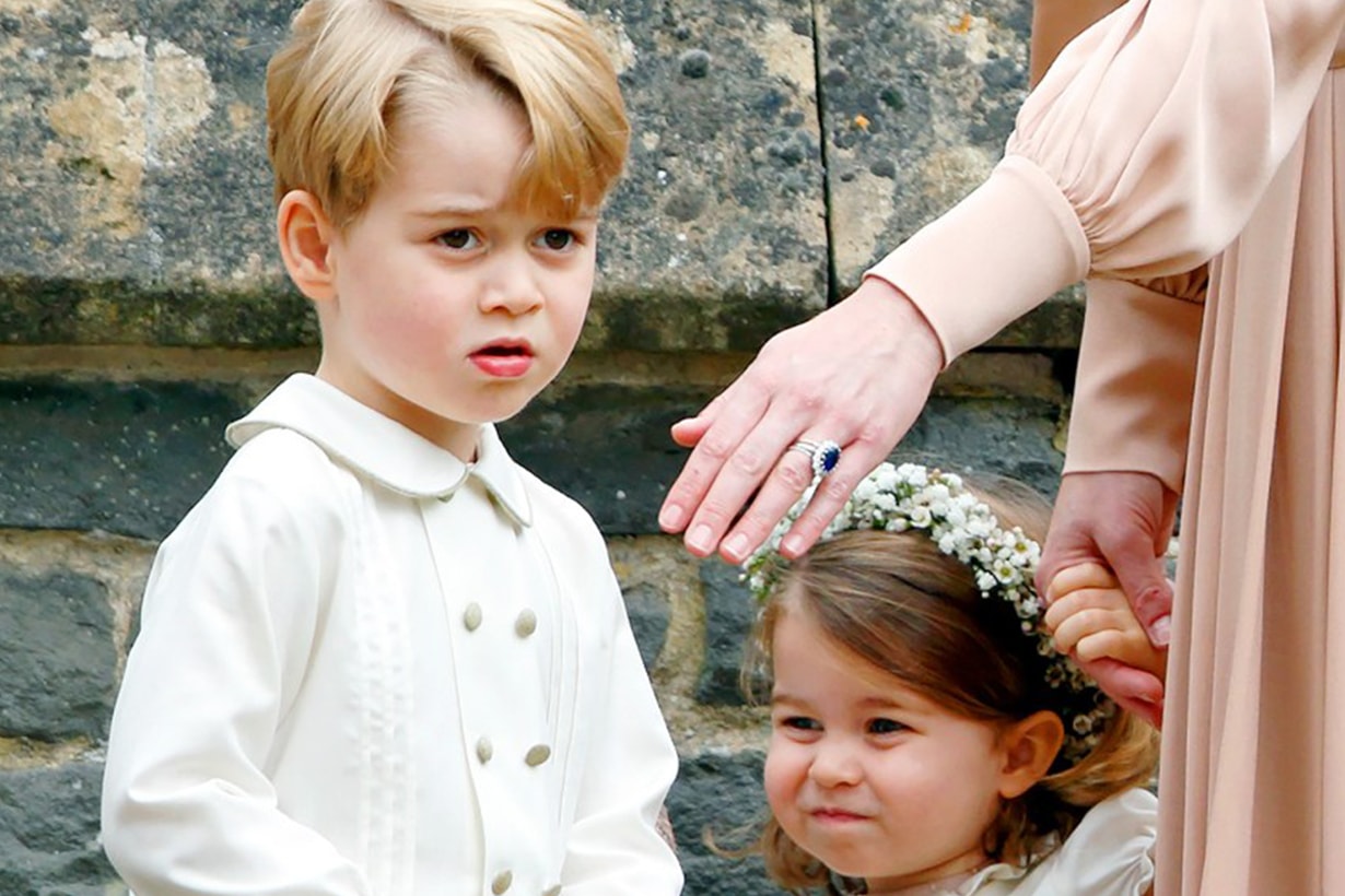 Prince George and Princess Charlotte Wedding