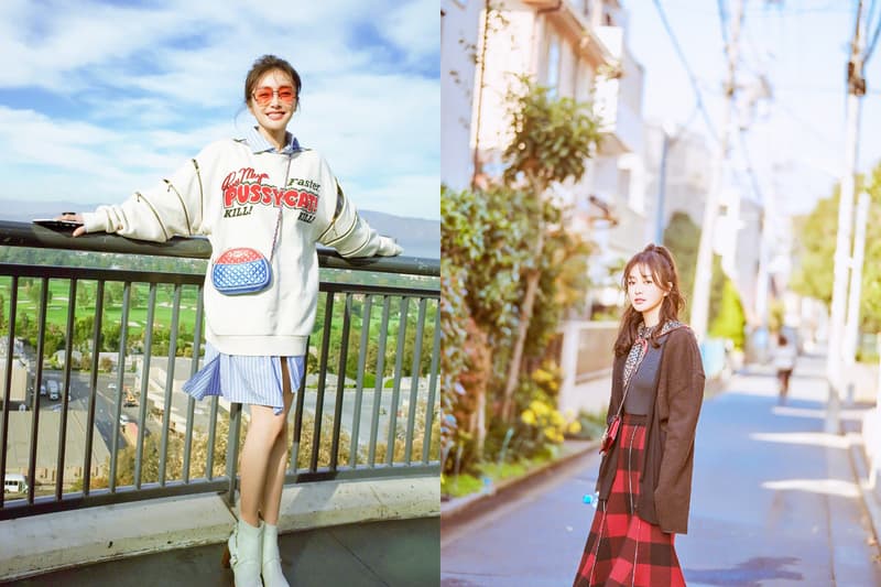 Qin Lan Peach Hips Keep Fit Exercise Tips Squat Stretching Bottom Legs Celebrities keep fit tips Chinese actresses