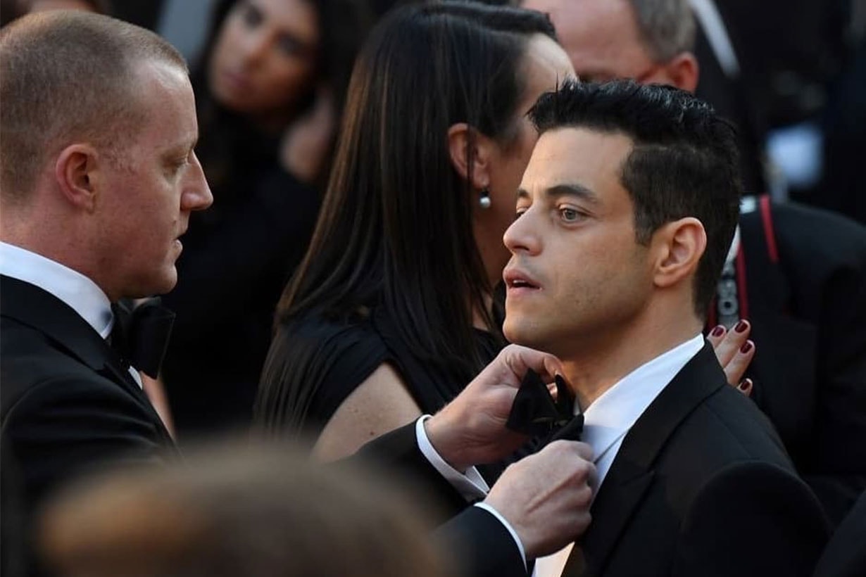 Lady gaga fixed Rami Malek tie oscar 2019