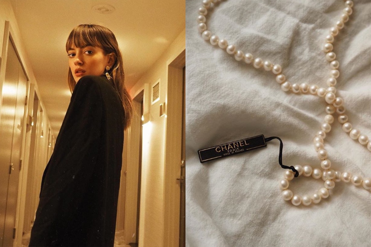Rich-Girls Looking Chanel Pearl Necklace