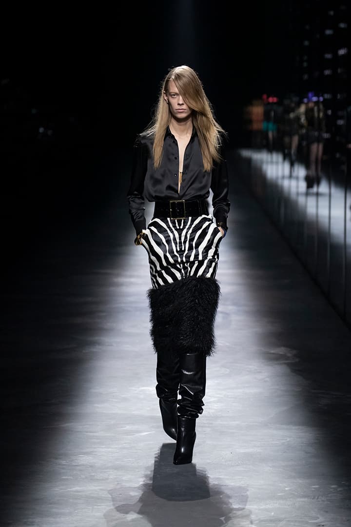 Saint Laurent Anthony Vaccarello Paris Fashion Week 2019