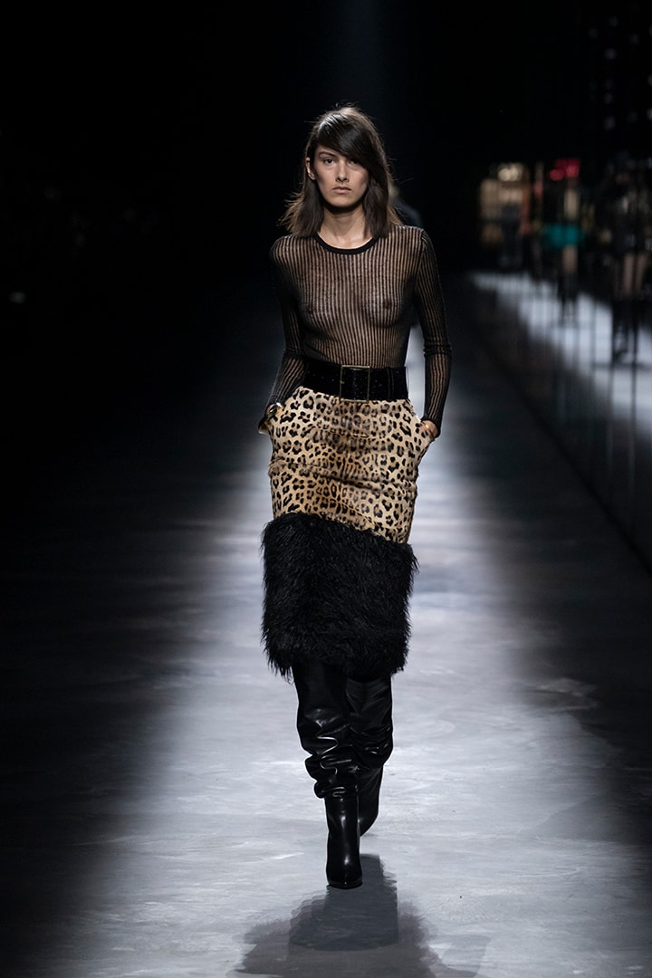 Saint Laurent Anthony Vaccarello Paris Fashion Week 2019