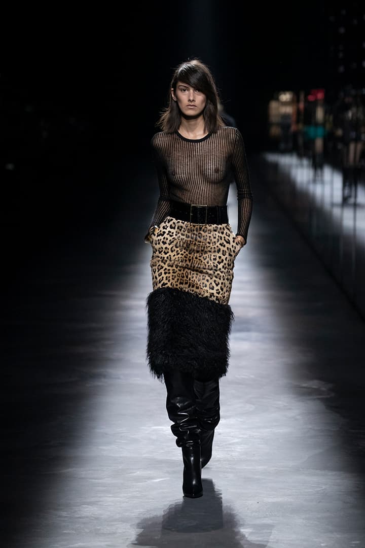 Saint Laurent Anthony Vaccarello Paris Fashion Week 2019
