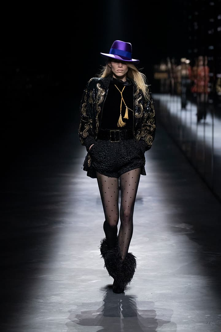 Saint Laurent Anthony Vaccarello Paris Fashion Week 2019