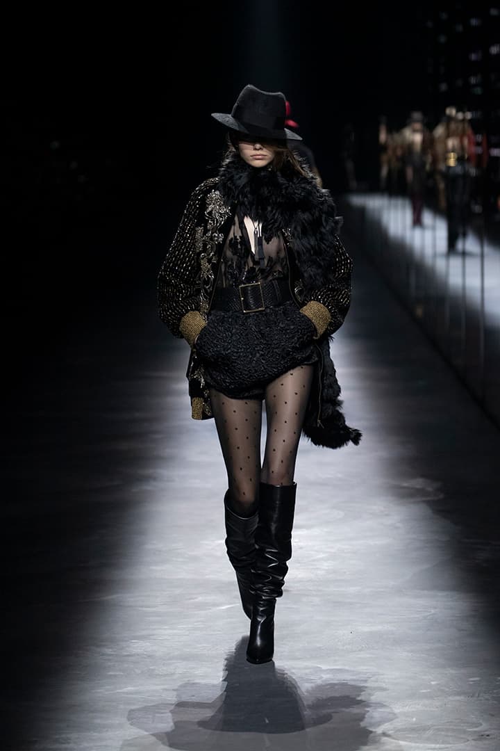 Saint Laurent Anthony Vaccarello Paris Fashion Week 2019