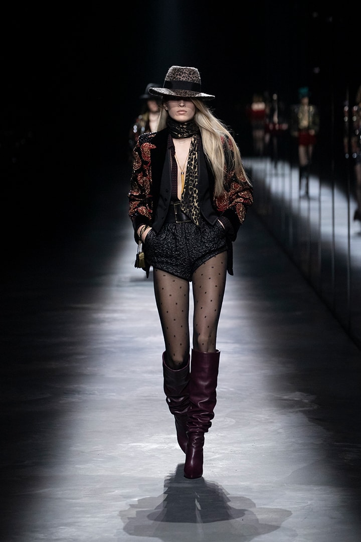 Saint Laurent Anthony Vaccarello Paris Fashion Week 2019