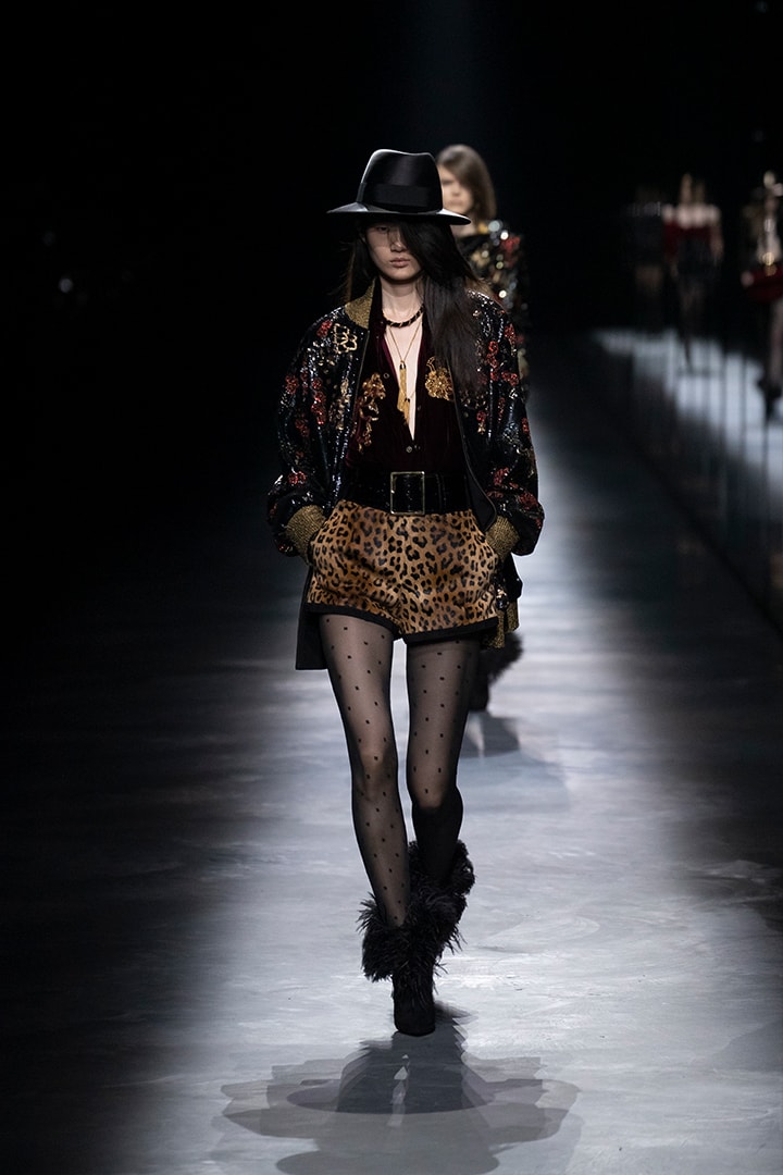 Saint Laurent Anthony Vaccarello Paris Fashion Week 2019