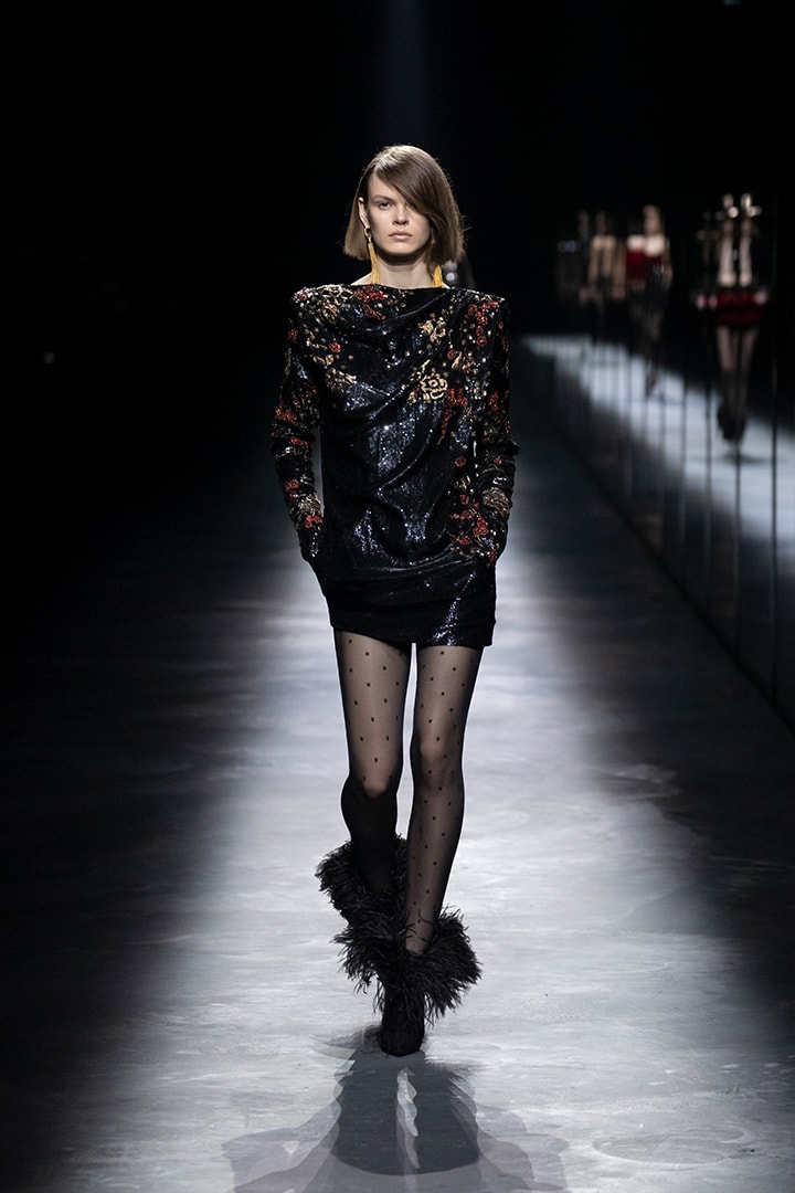 Saint Laurent Anthony Vaccarello Paris Fashion Week 2019