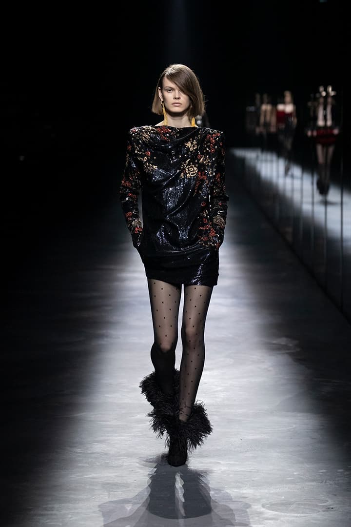 Saint Laurent Anthony Vaccarello Paris Fashion Week 2019