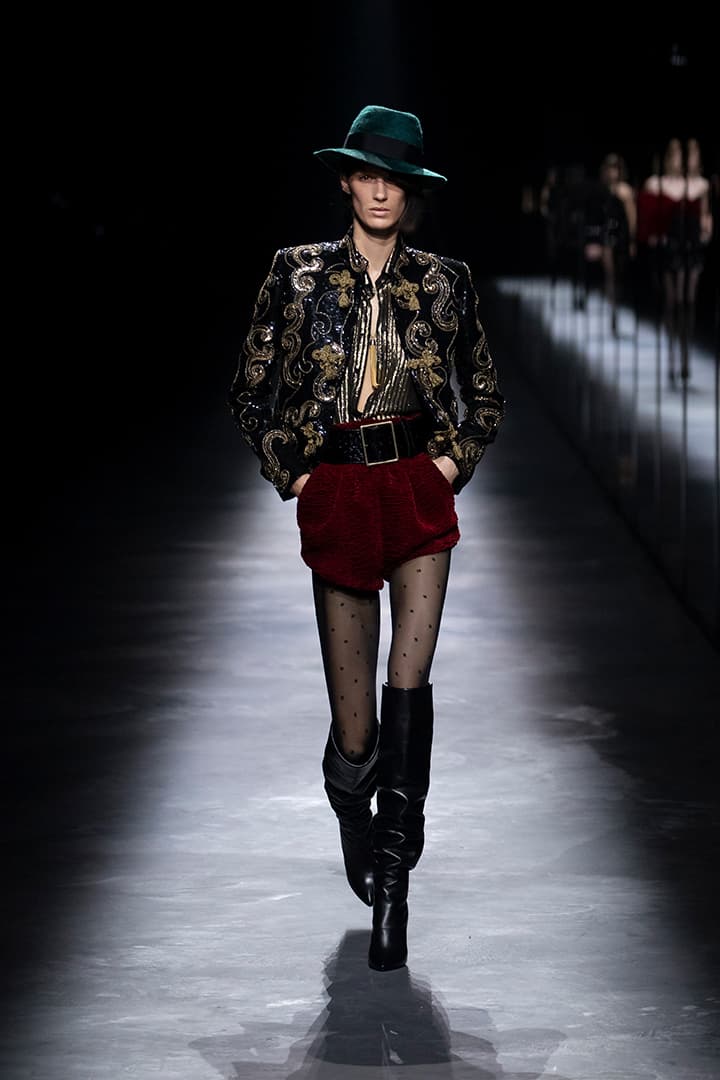 Saint Laurent Anthony Vaccarello Paris Fashion Week 2019