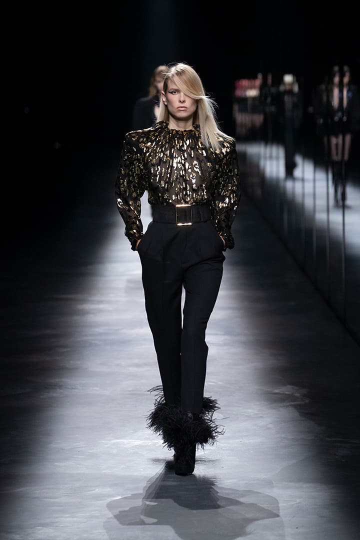 Saint Laurent Anthony Vaccarello Paris Fashion Week 2019
