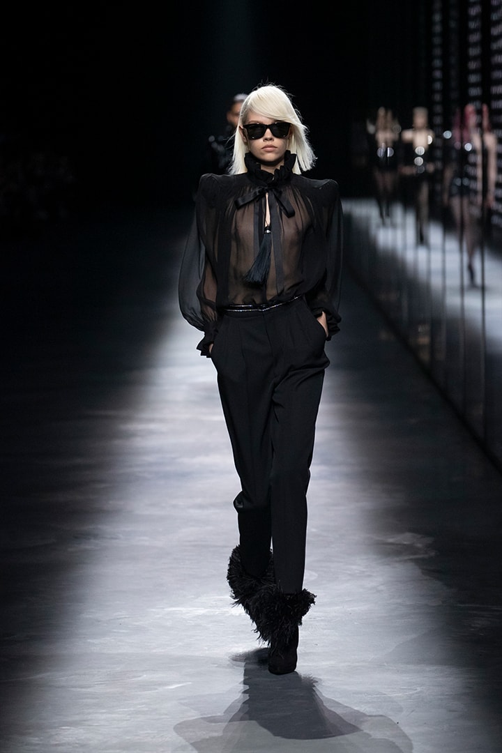 Saint Laurent Anthony Vaccarello Paris Fashion Week 2019