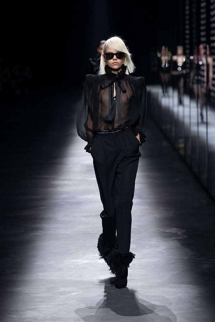 Saint Laurent Anthony Vaccarello Paris Fashion Week 2019