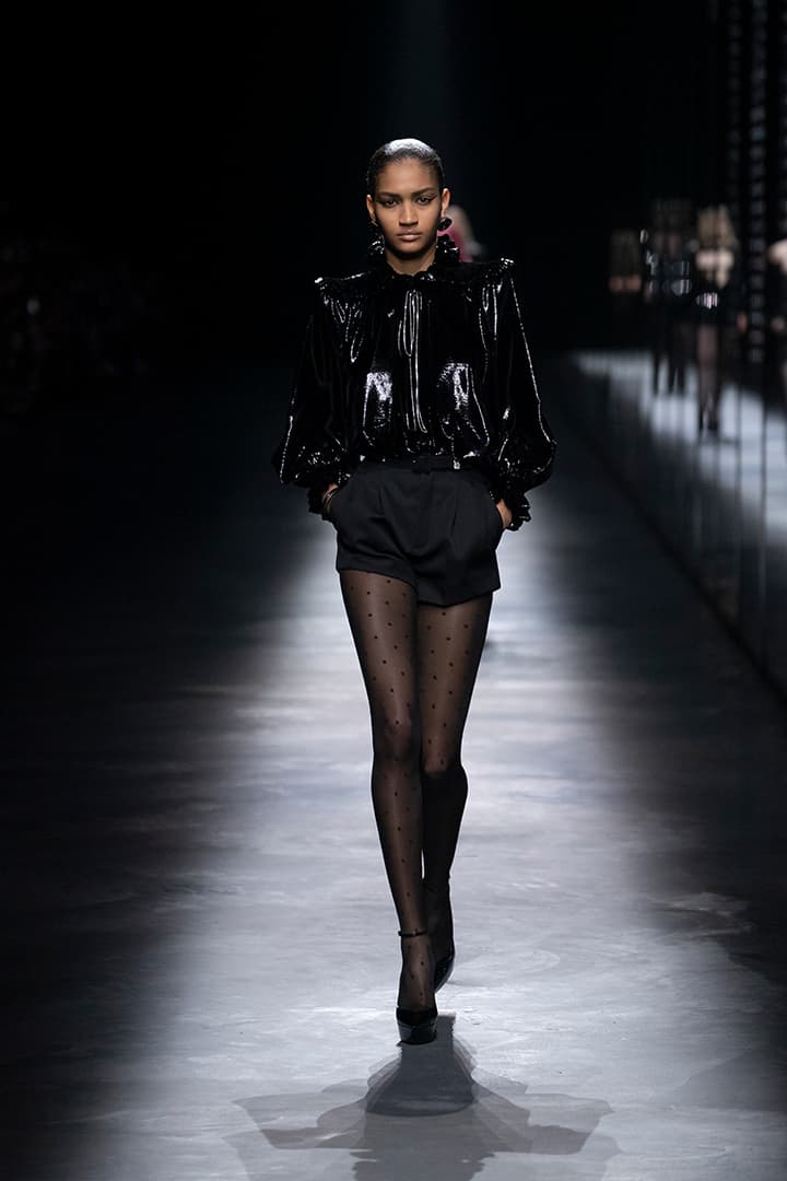 Saint Laurent Anthony Vaccarello Paris Fashion Week 2019
