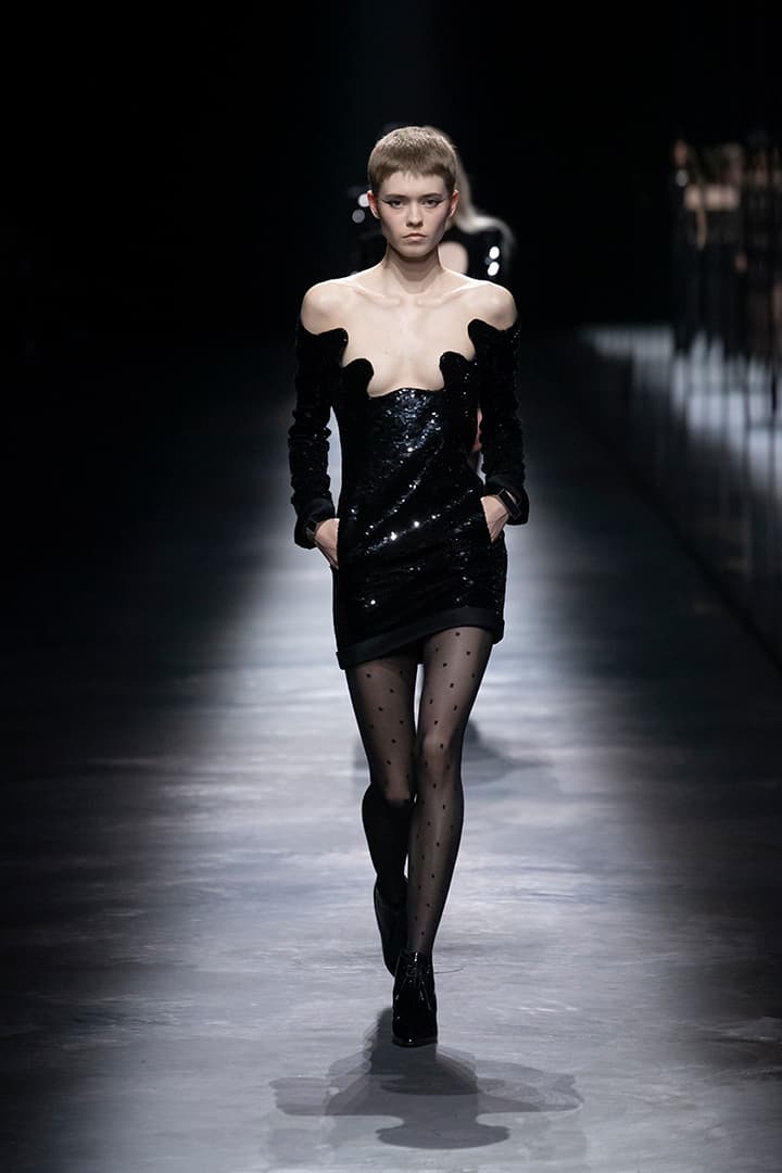 Saint Laurent Anthony Vaccarello Paris Fashion Week 2019