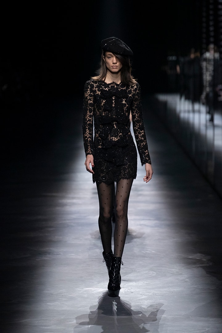 Saint Laurent Anthony Vaccarello Paris Fashion Week 2019