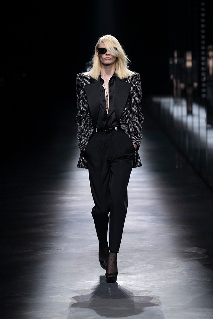 Saint Laurent Anthony Vaccarello Paris Fashion Week 2019