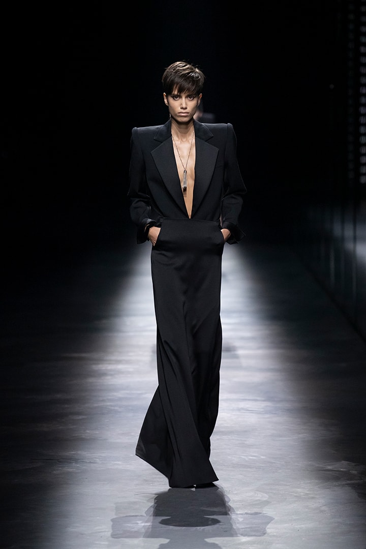 Saint Laurent Anthony Vaccarello Paris Fashion Week 2019
