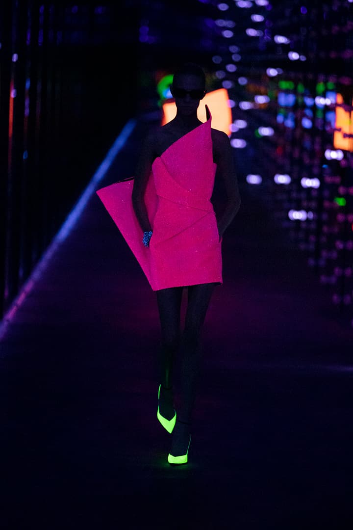 Saint Laurent Anthony Vaccarello Paris Fashion Week 2019