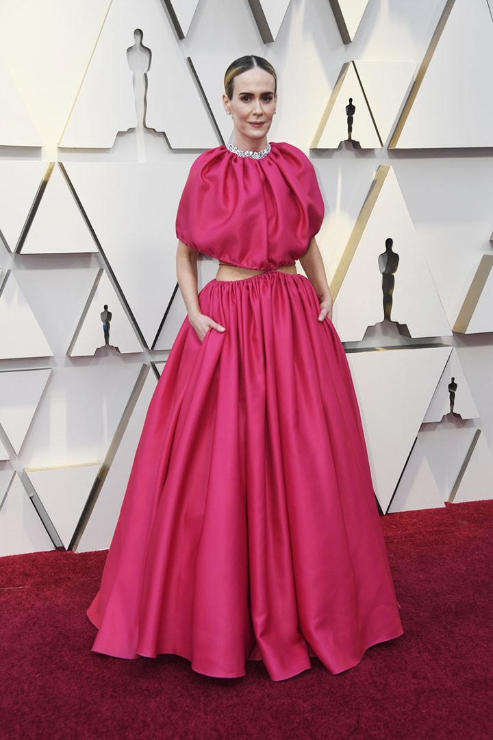 Sarah Paulson Oscar 2019 Red Carpet