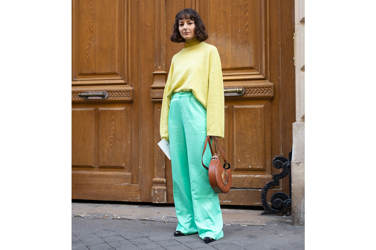 street style green yellow