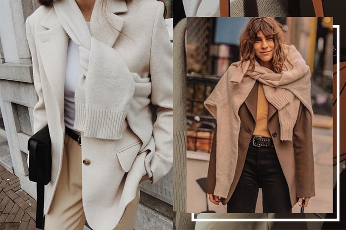 街拍出現率極高的穿搭法,單靠這件就能散發著法式慵懶感!