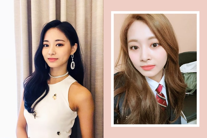 Twice 周子瑜高中畢業了!畢業冊黑髮淡妝學生照美成示範作!