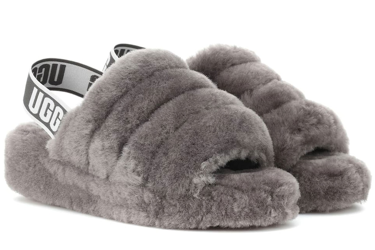 ugg fluffy yeah slides