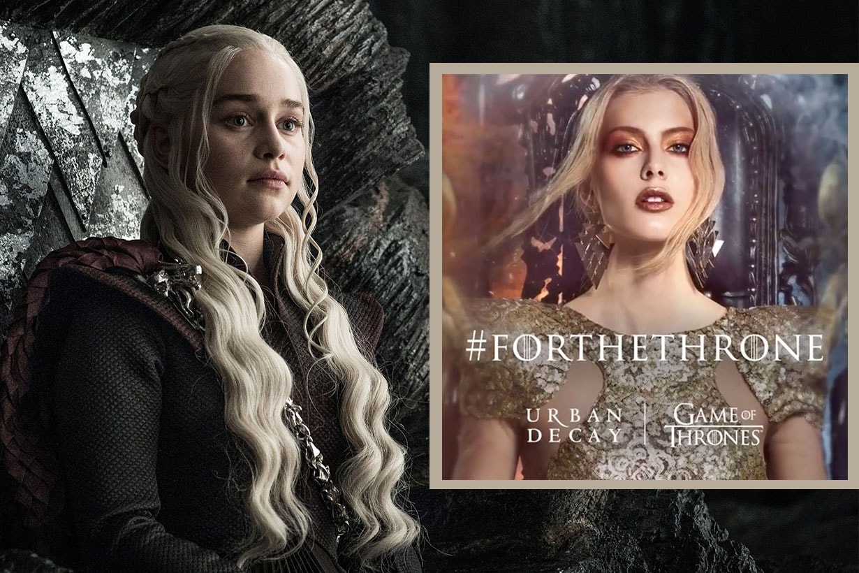 Urban Decay Game of thrones makeup collection