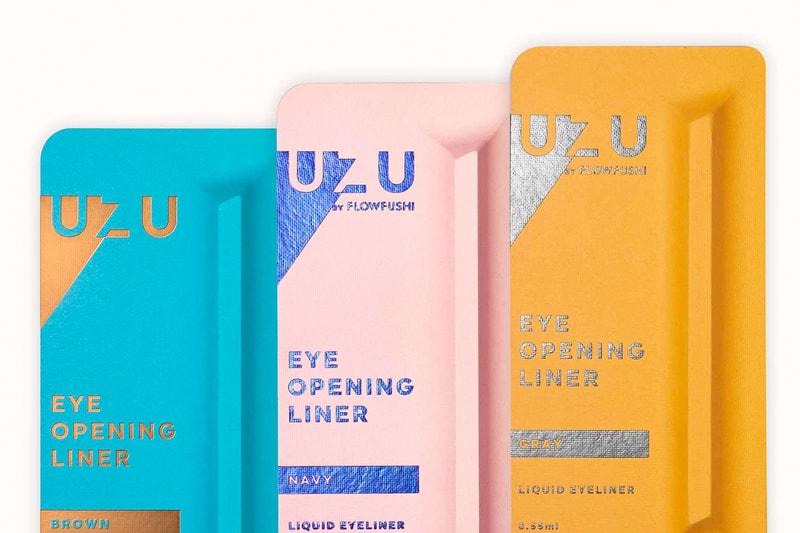 uzu flowfushi moteliner eye liner japan makeup new