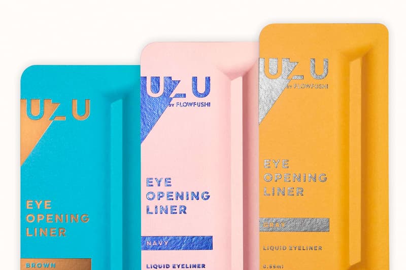 uzu flowfushi moteliner eye liner japan makeup new