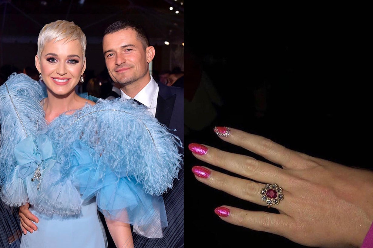 Katy Perry Orlando Bloom Engagement Ring