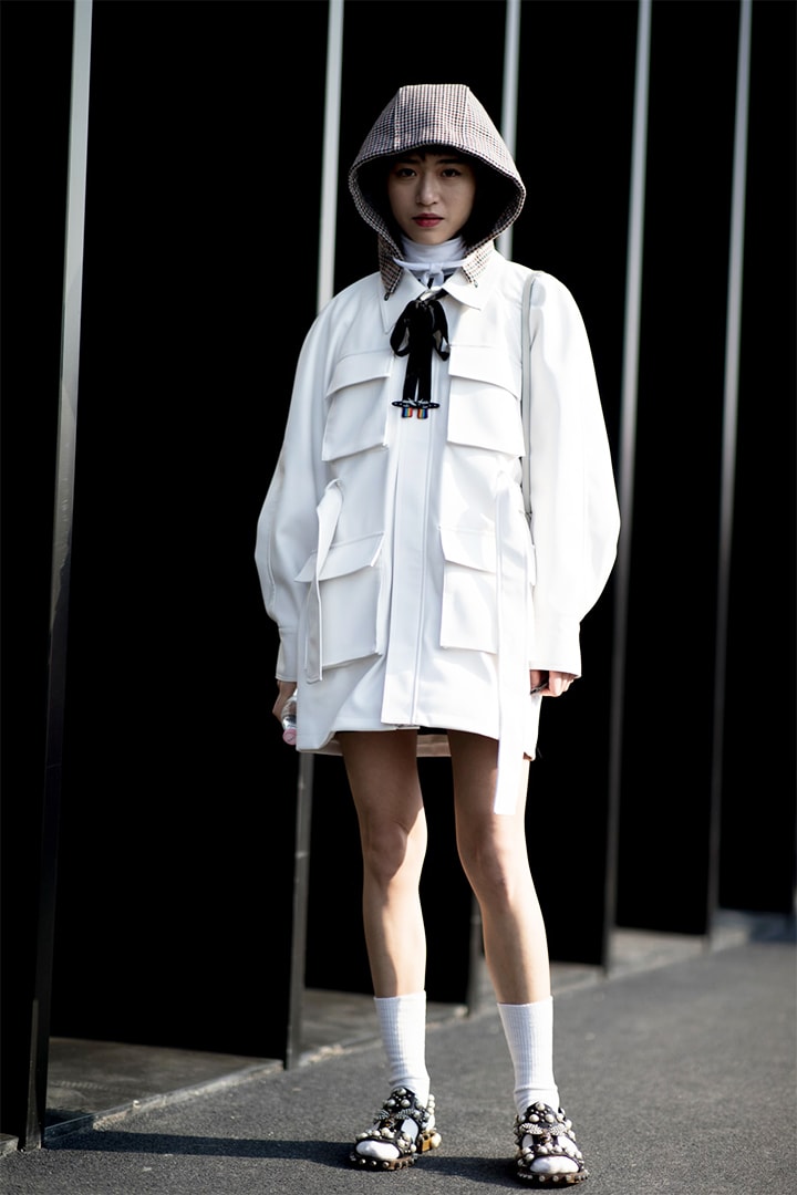 White Mini Dress Outfits Street Style