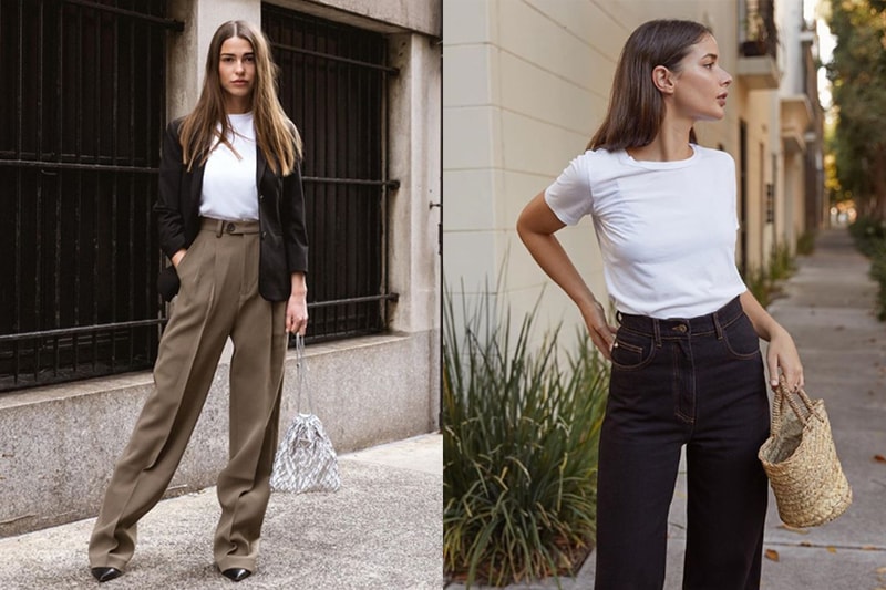 White Tee Street Style