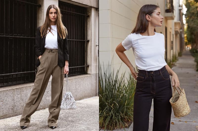 White Tee Street Style