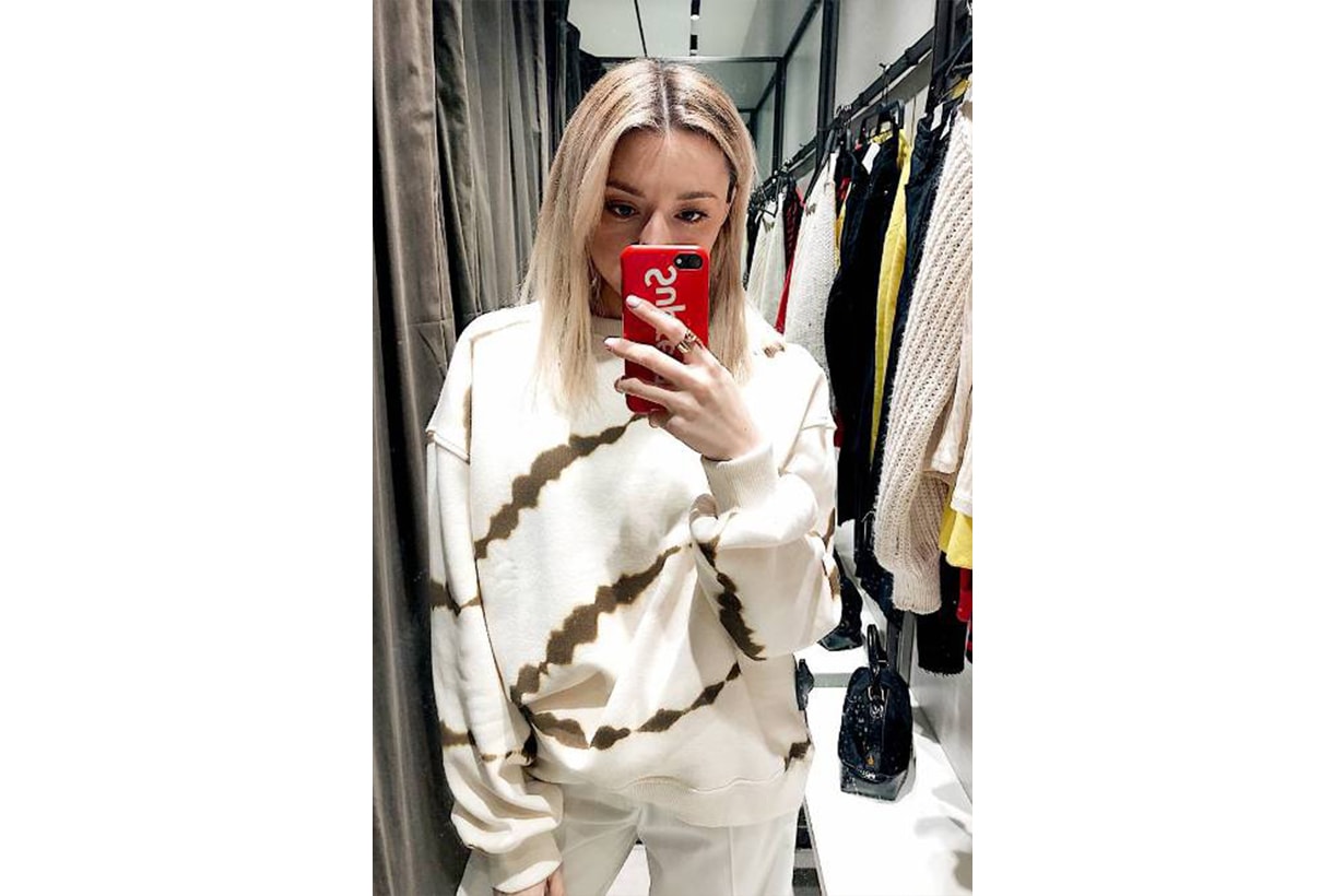 Zara Tie-Dye Sweatshirt