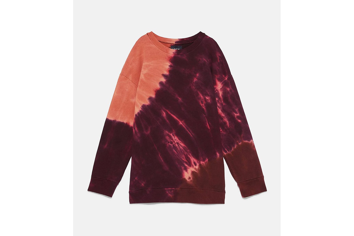 Zara Tie-Dye Sweatshirt