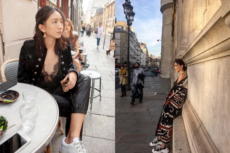 zoeyffang taiwanese girl parisian chic effortless styling inspiraiton