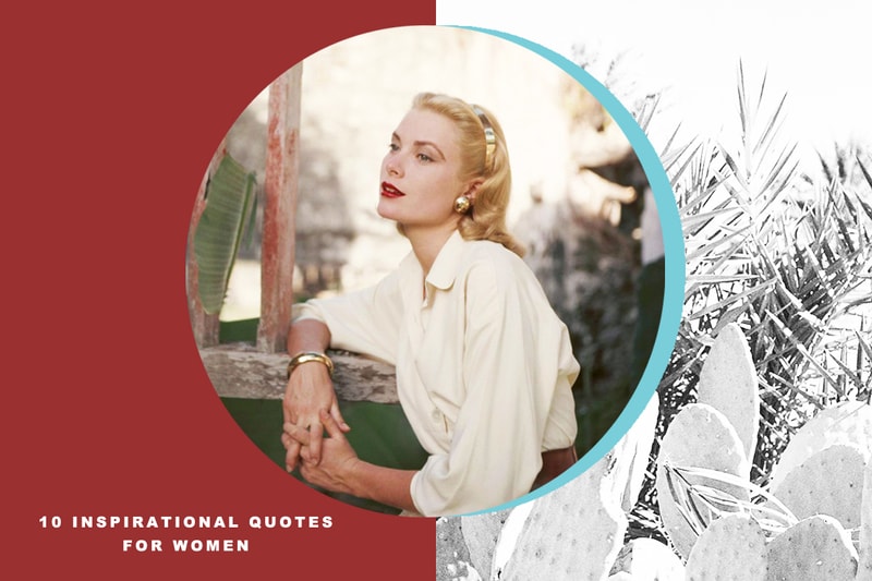Inspirational quotes famous women international women day Princess Diana Lady Gaga Coco Chanel Mother Teresa J.K.Rowling Malala Yousafzai Kusama Yayoi Marie Curie Ellen DeGeneres Yulia Tymoshenko