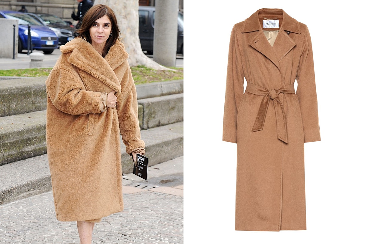 Max Mara 3Manuel Camel Wool Coat