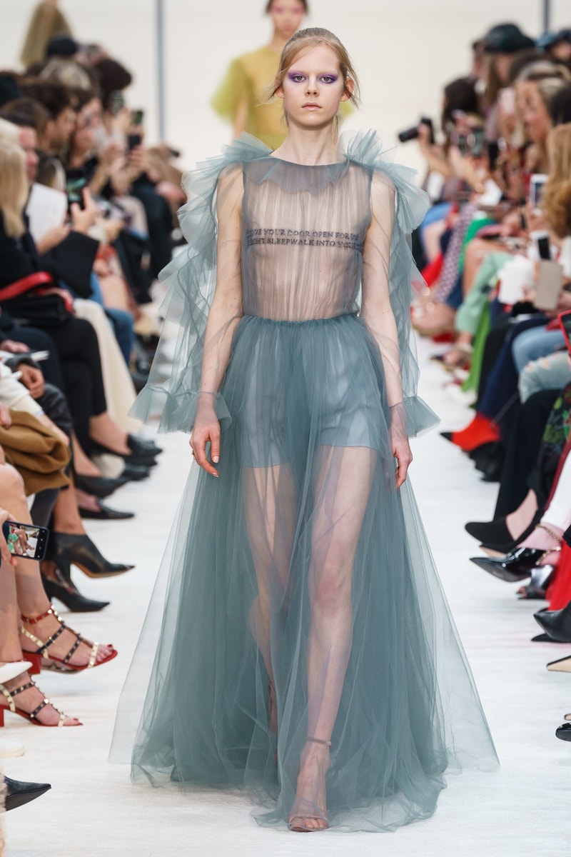 valentino Pierpaolo Piccioli paris 2019fw poem