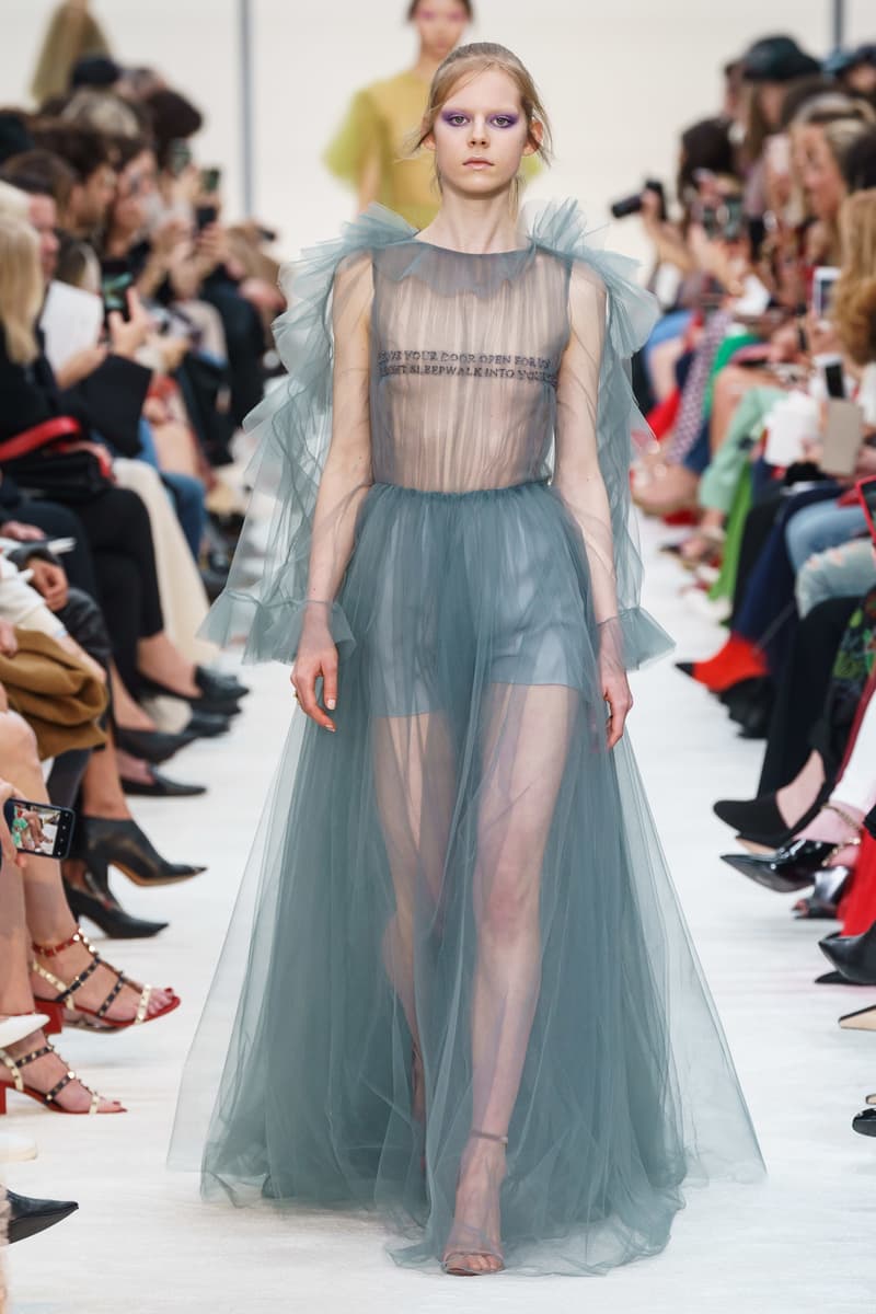 valentino Pierpaolo Piccioli paris 2019fw poem