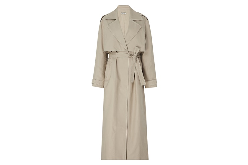 Anna Quan Inez Cotton-Twill Trench Coat