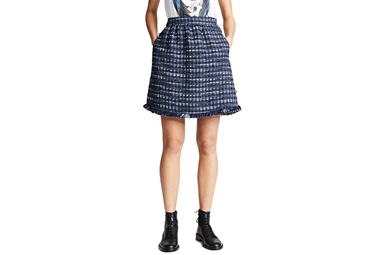 Boutique Moschino Tweed Skirt