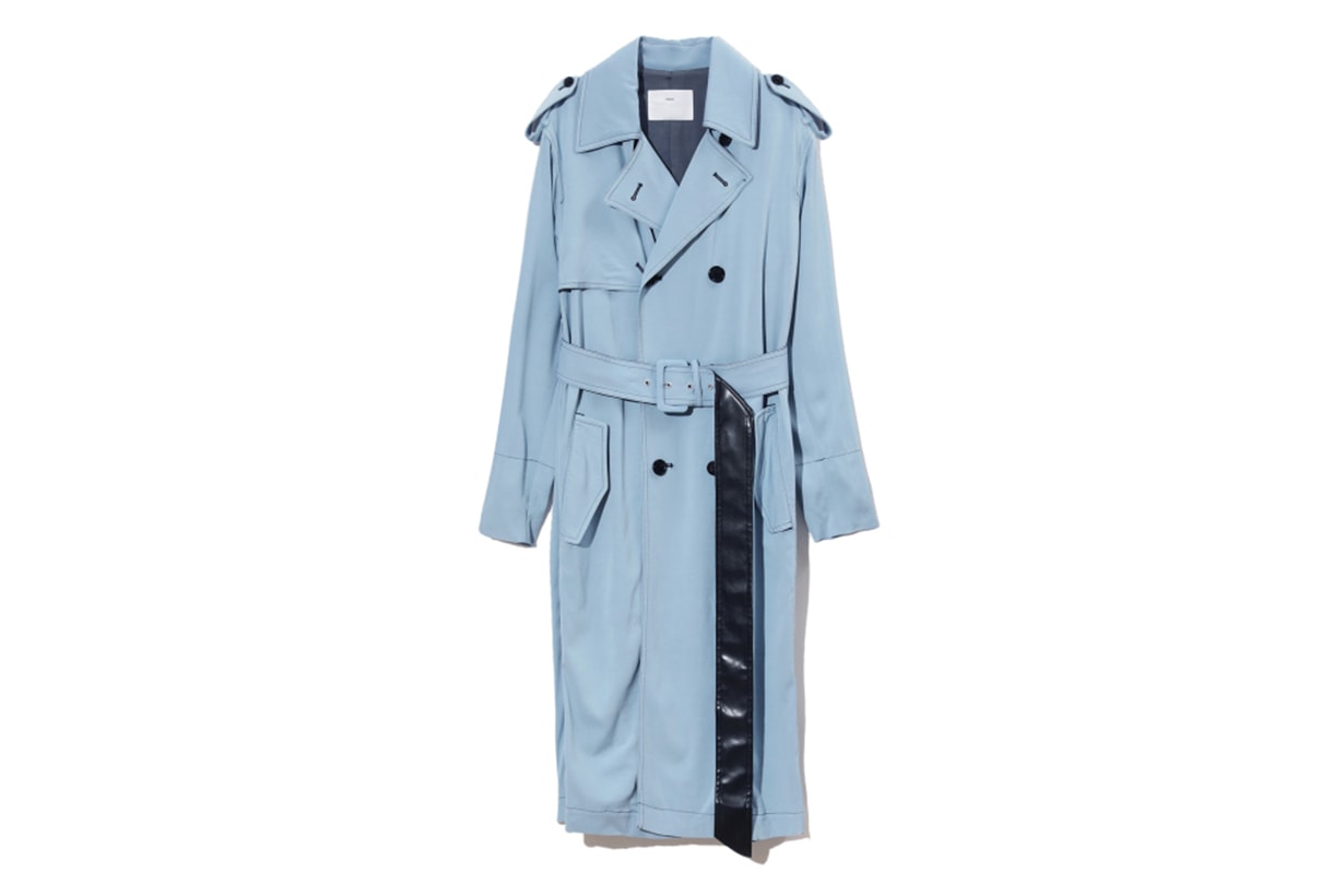 Toga Archives Boxy Double Breasted Trench Coat