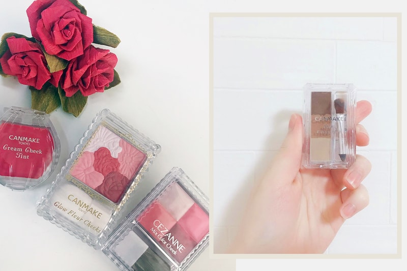 Canmake Tokyo Japanese Cosmetics Makeup Blush Eyeshadow palette eyeliner eyebrow powder lipgloss nail polish