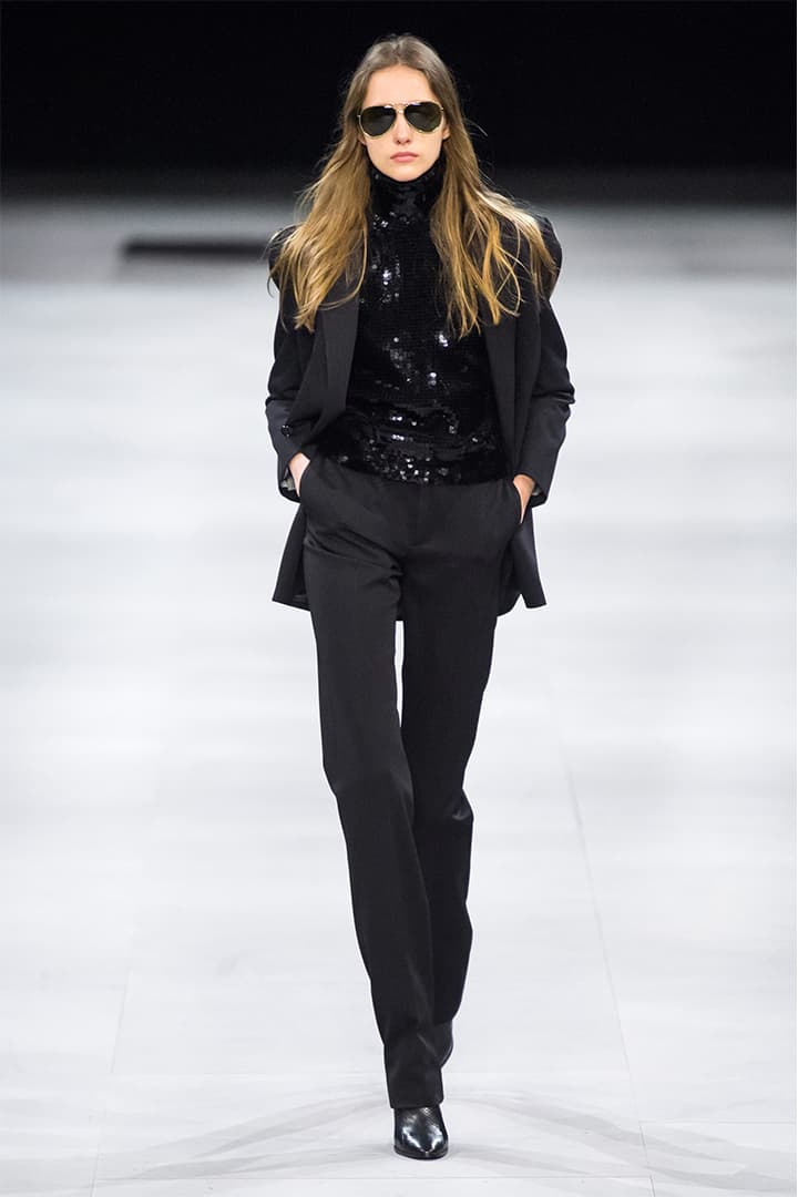 Celine By Hedi Slimane fw2019 runway