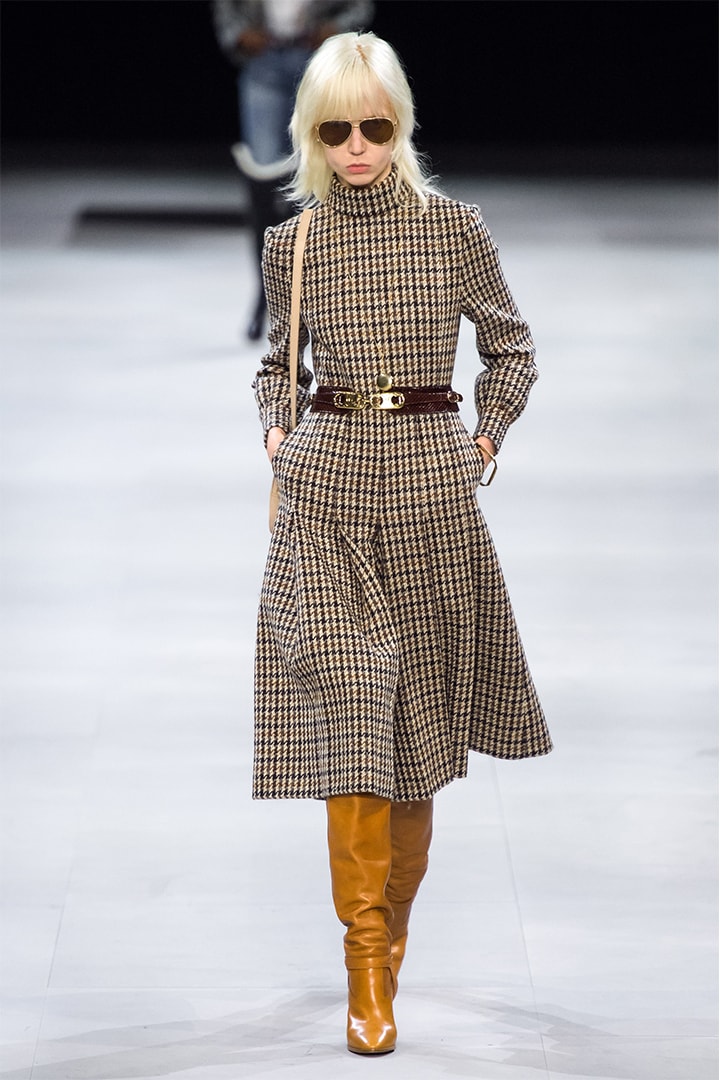 Celine By Hedi Slimane fw2019 runway